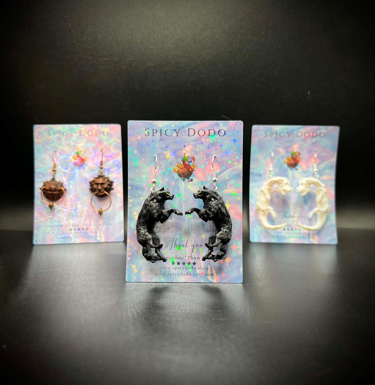 Scruffed Gmork Earrings