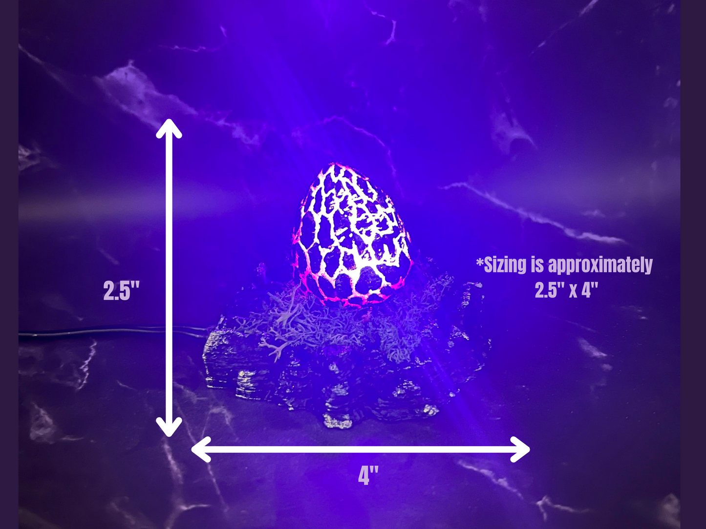 Drake Egg with Nest (Illuminates!)