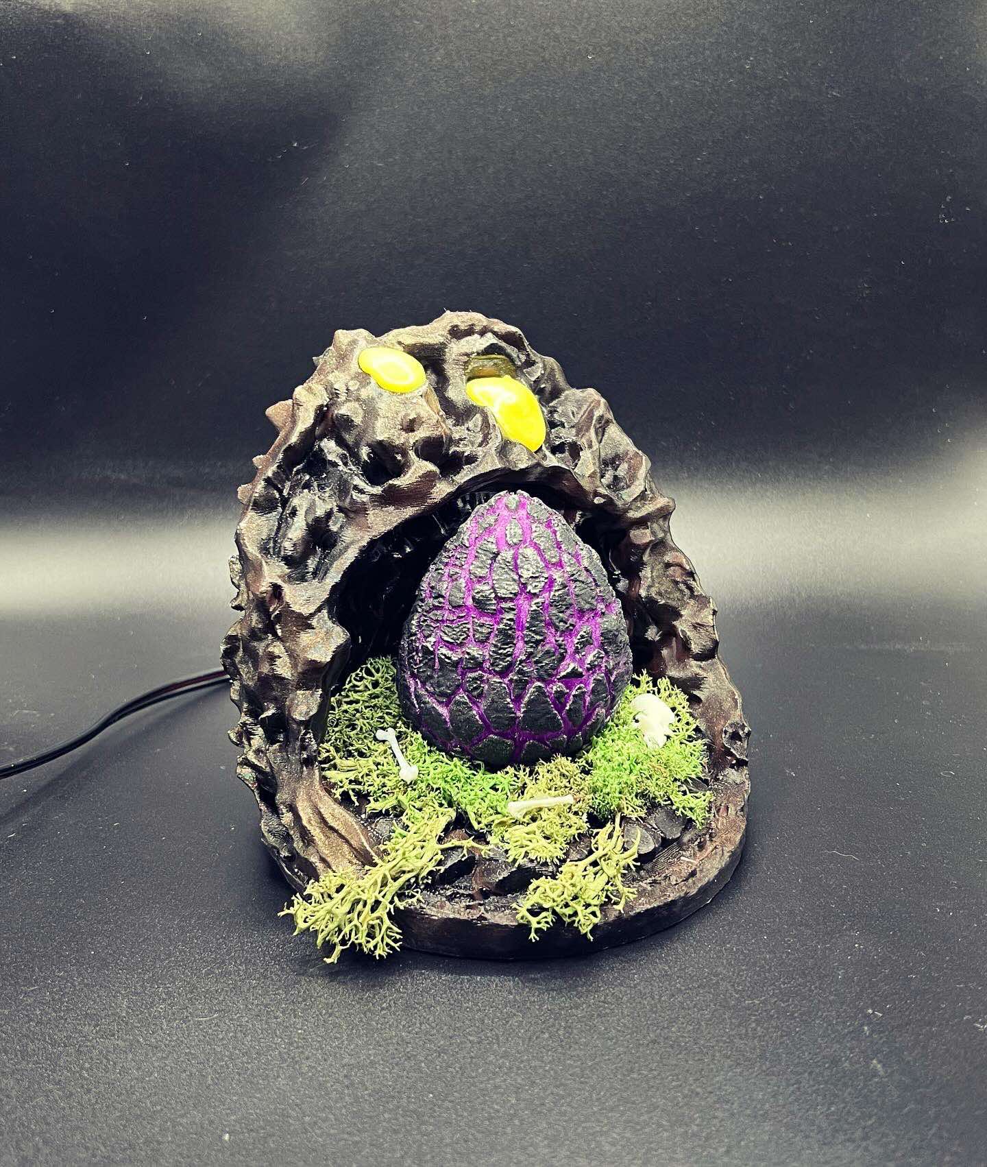 Rock Drake Den Egg Nest Biome (Illuminates!)