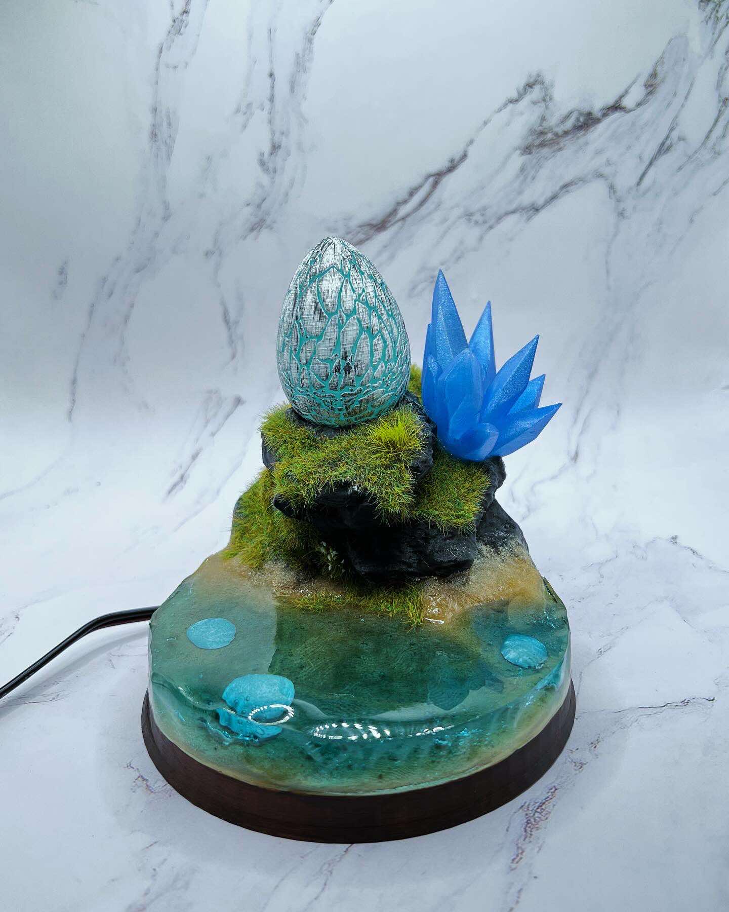 Tropical Crystal Wyvern Egg Nest (Illuminates)!