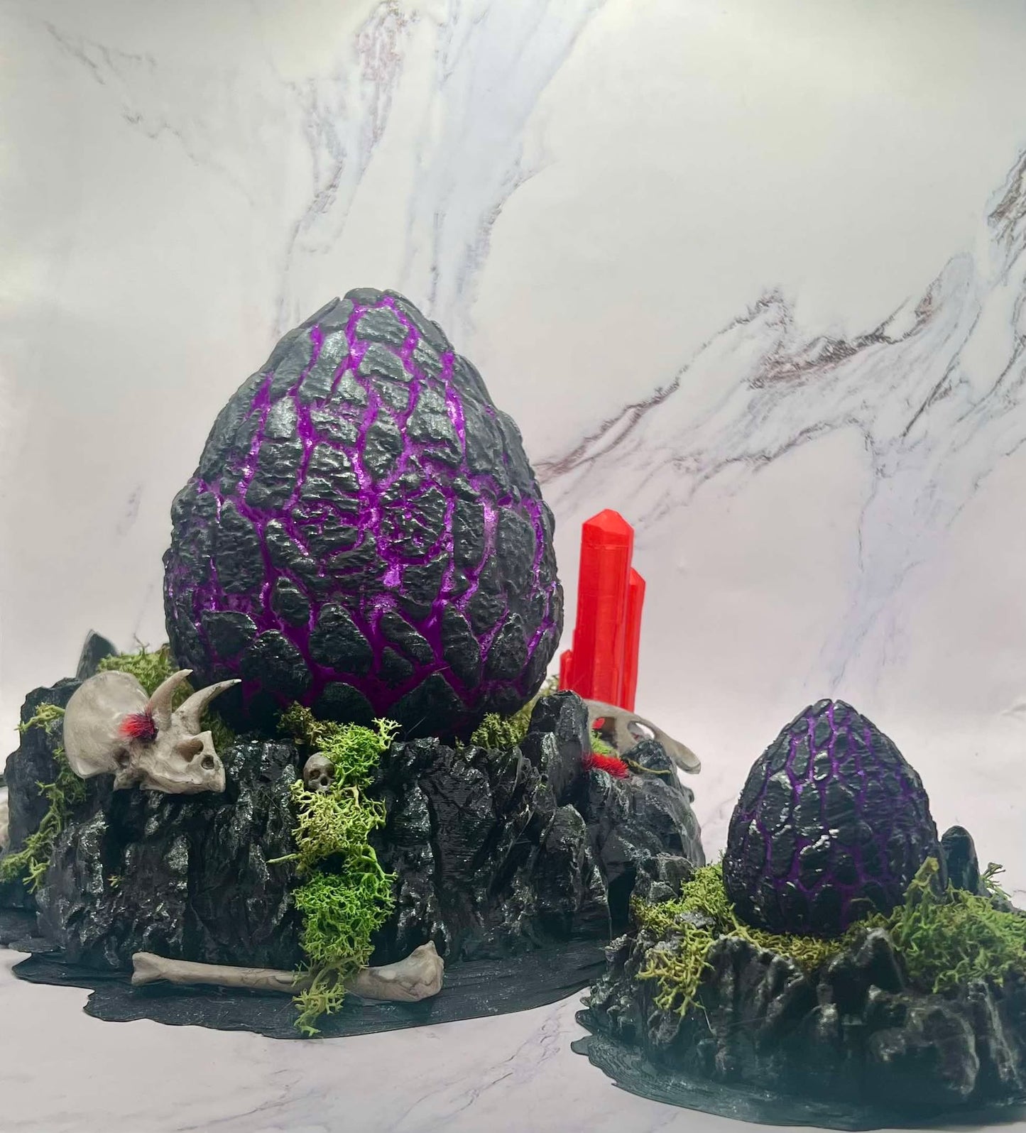 Upgraded Rock Drake Egg Nest (Illuminates)