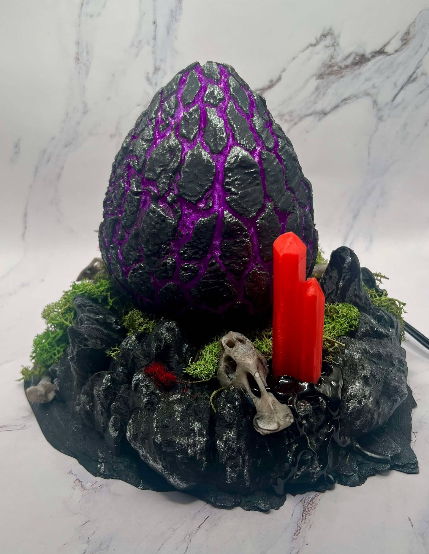 Upgraded Rock Drake Egg Nest (Illuminates)
