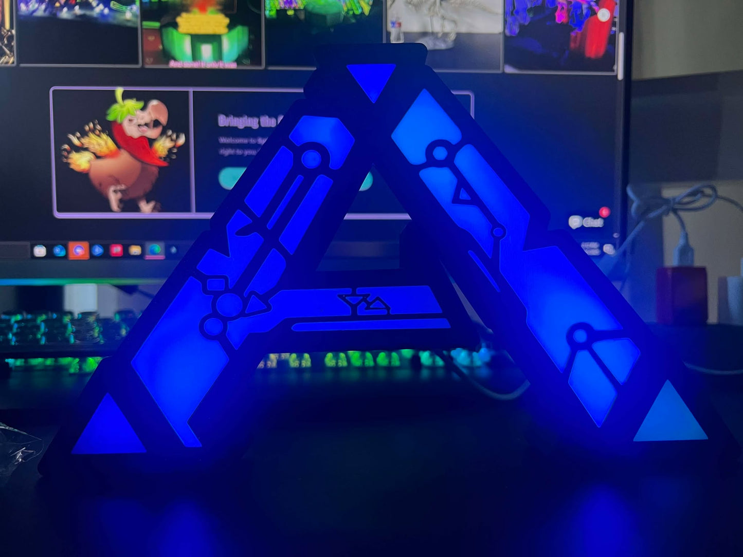 ARK Survival 3D LED Logo Sign – Smart RGB Gaming Decor
