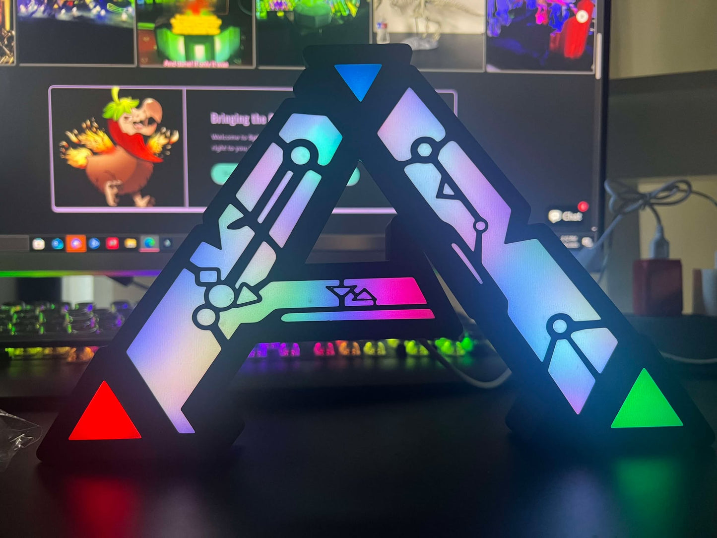 ARK Survival 3D LED Logo Sign – Smart RGB Gaming Decor