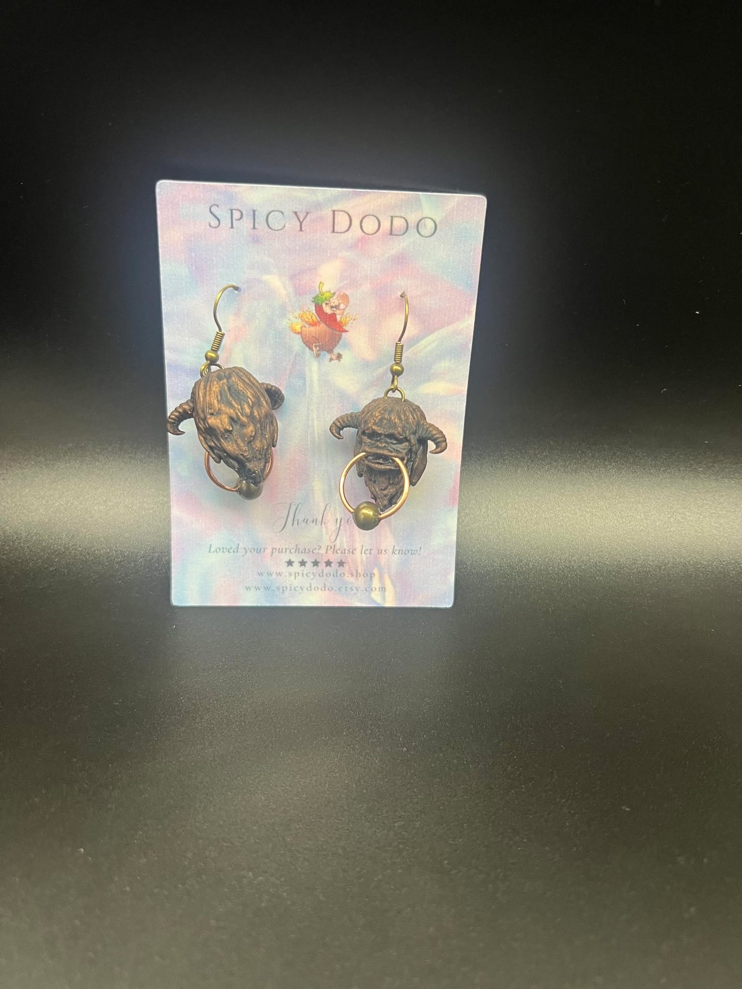 Labyrinth Ludo Earrings