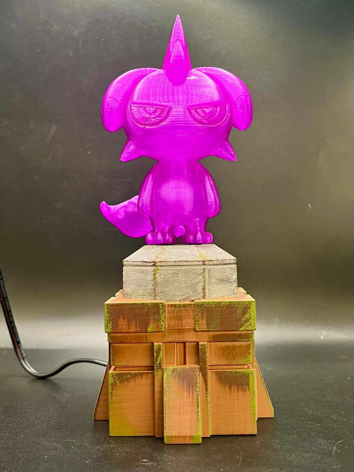 Palworld Inspired Depresso Effigy - Illuminates!