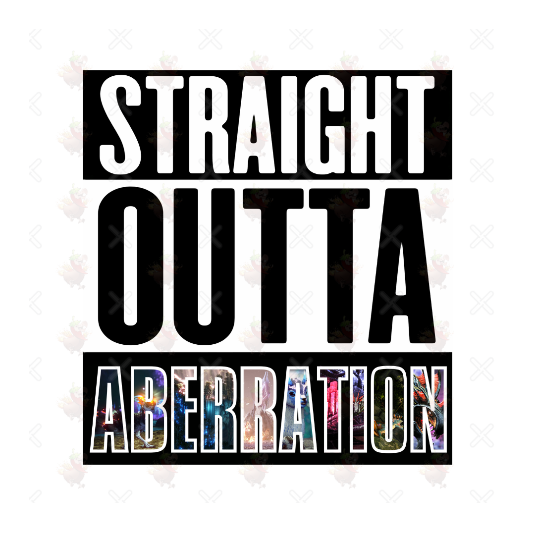 Straight Outta Aberration Sticker