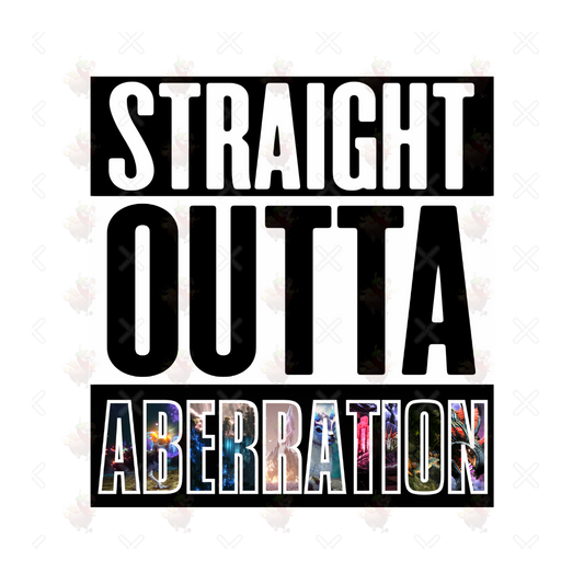 Straight Outta Aberration Sticker