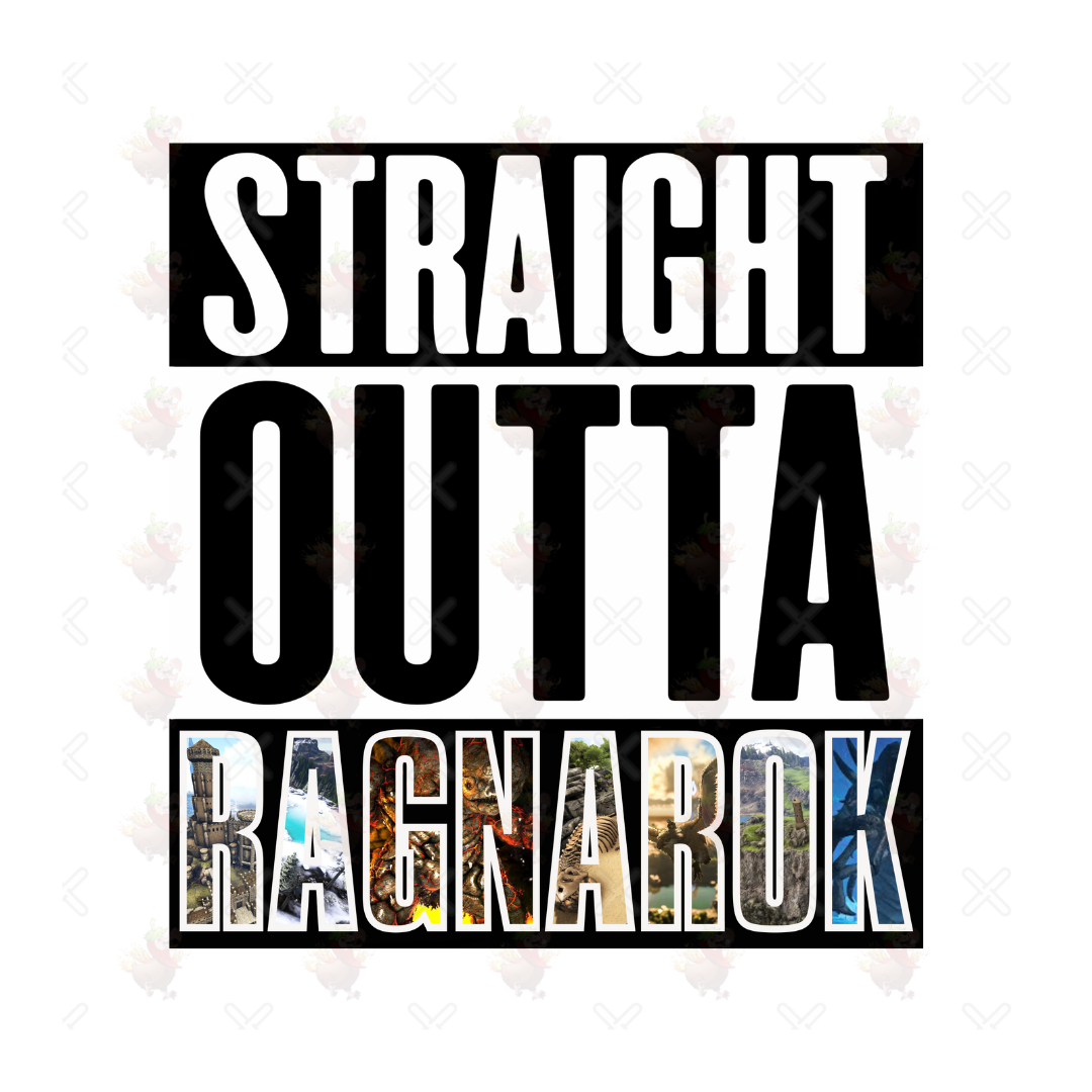 Straight Outta Ragnarok Sticker