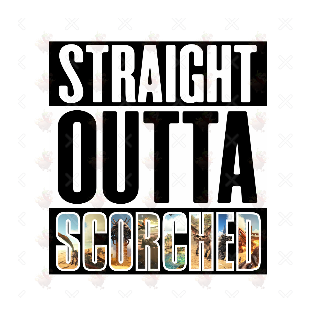 Straight Outta Scorched Earth Sticker