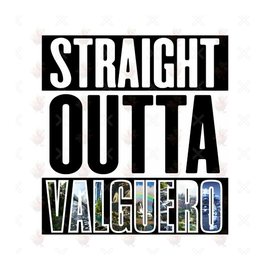 Straight Outta Valguero Sticker