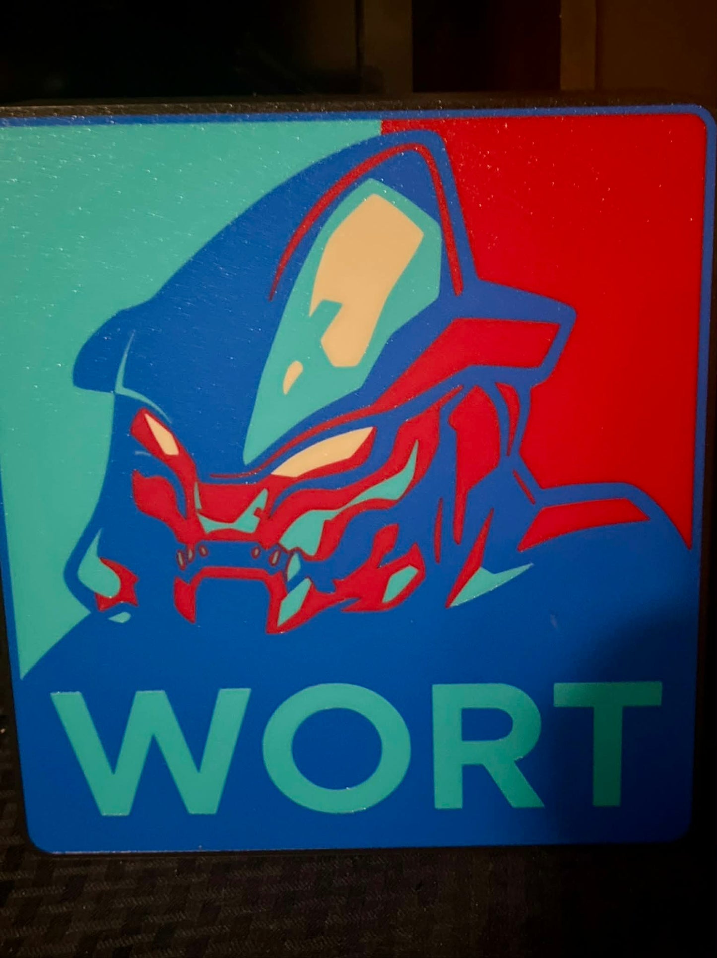 Halo Inspired Wort Lightbox