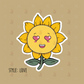 Kawaii Sunflower Mood Sticker