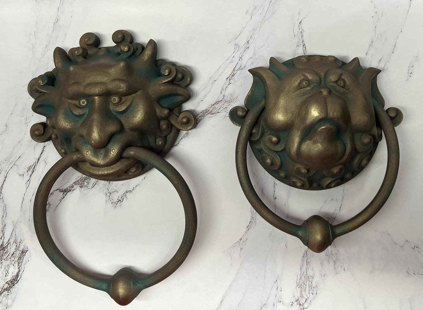 Labyrinth-Inspired Door Knockers: Magnetic & Wall-Mountable