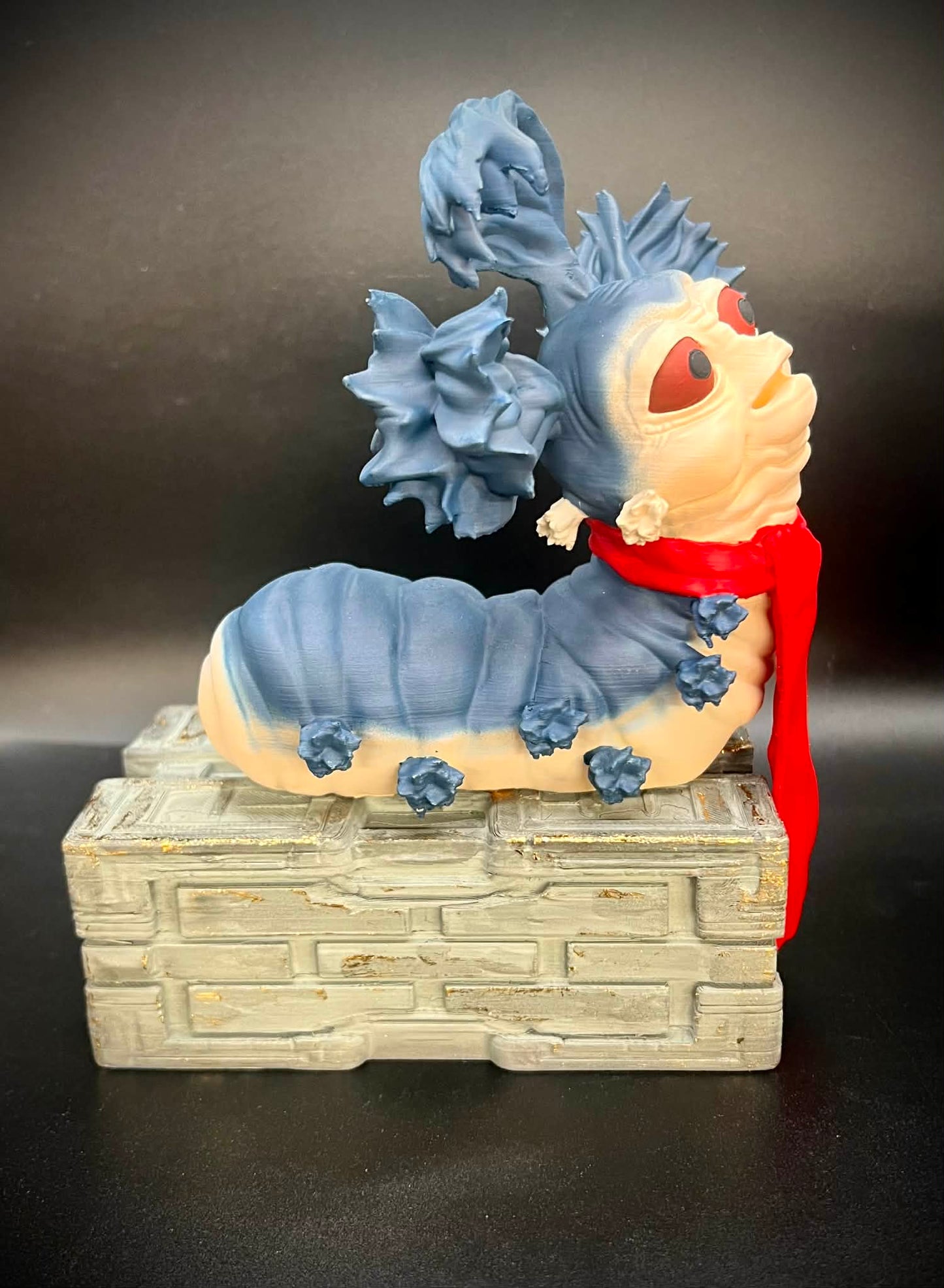 Labyrinth Inspired Worm Figurine - with Missus & Baby Worm!