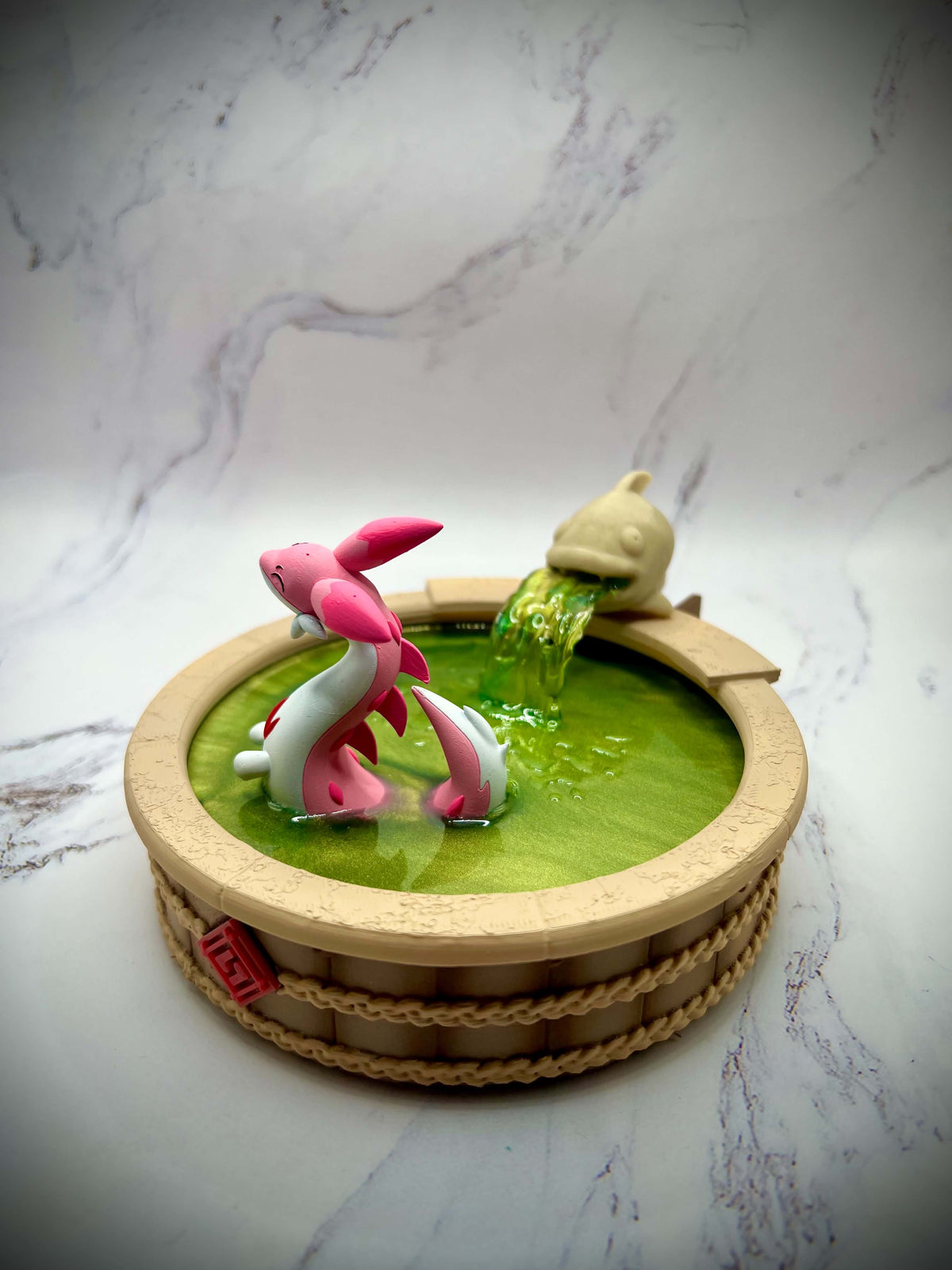 Palworld Inspired Chillet or Chillet Ignis Hot Spring Decor