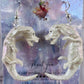 Neverending Story Inspired Falkor Dragon Earrings