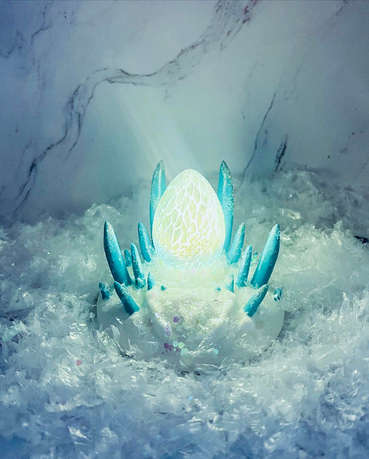 Ice Wyvern Egg Nest (Illuminates!)