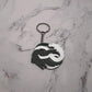 Neverending Story Auryn Style 3D Printed Keychain: Falkor and Gmork