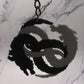 Neverending Story Auryn Style 3D Printed Keychain: Falkor and Gmork