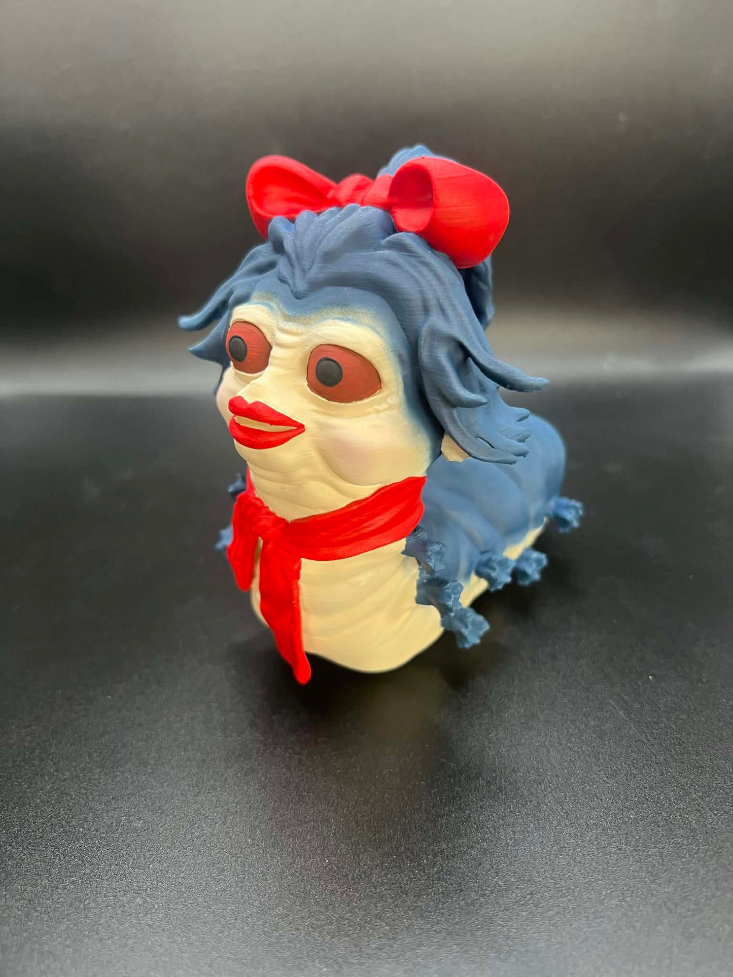 Labyrinth Inspired Worm Figurine - with Missus & Baby Worm!