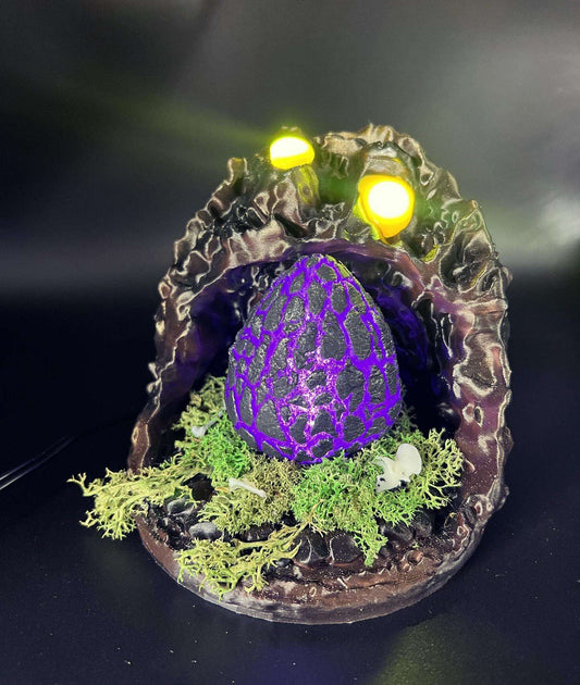 Rock Drake Den Egg Nest Biome (Illuminates!)