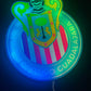 Chivas LED Light Box – Multicolor, Sound-Reactive, Wall-Mounted Soccer Fan Decor