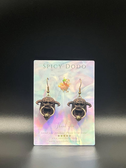 Labyrinth Ludo Earrings