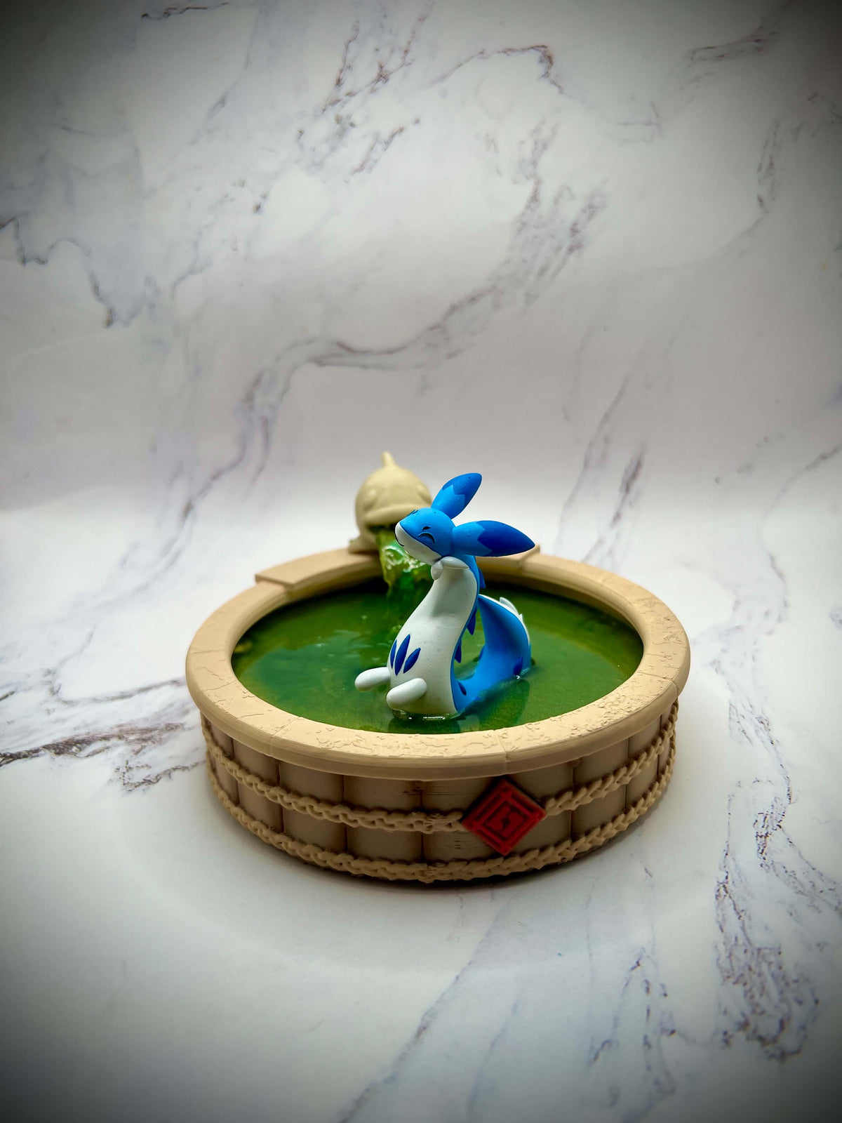 Palworld Inspired Chillet or Chillet Ignis Hot Spring Decor