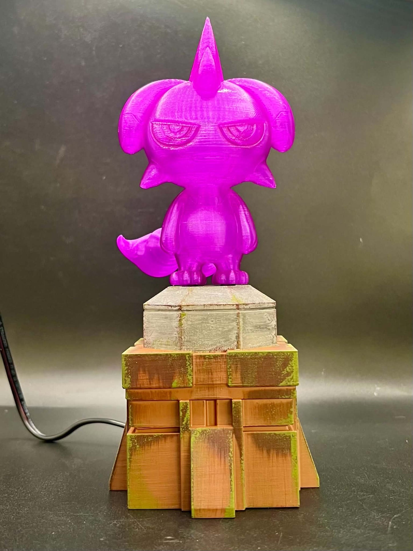 Palworld Inspired Depresso Effigy - Illuminates!