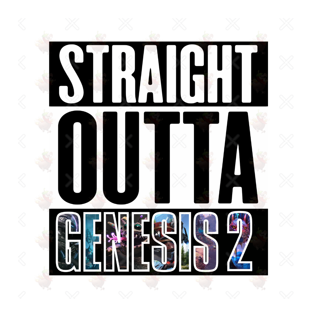 Straight Outta Genesis Part 2 Sticker