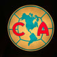 Club América 3D LED RGB Light Box – Multicolor, Sound-Reactive, Wall-Mounted Soccer Fan Decor