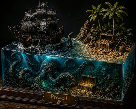 Pirate Themed Diorama - Fully Customized