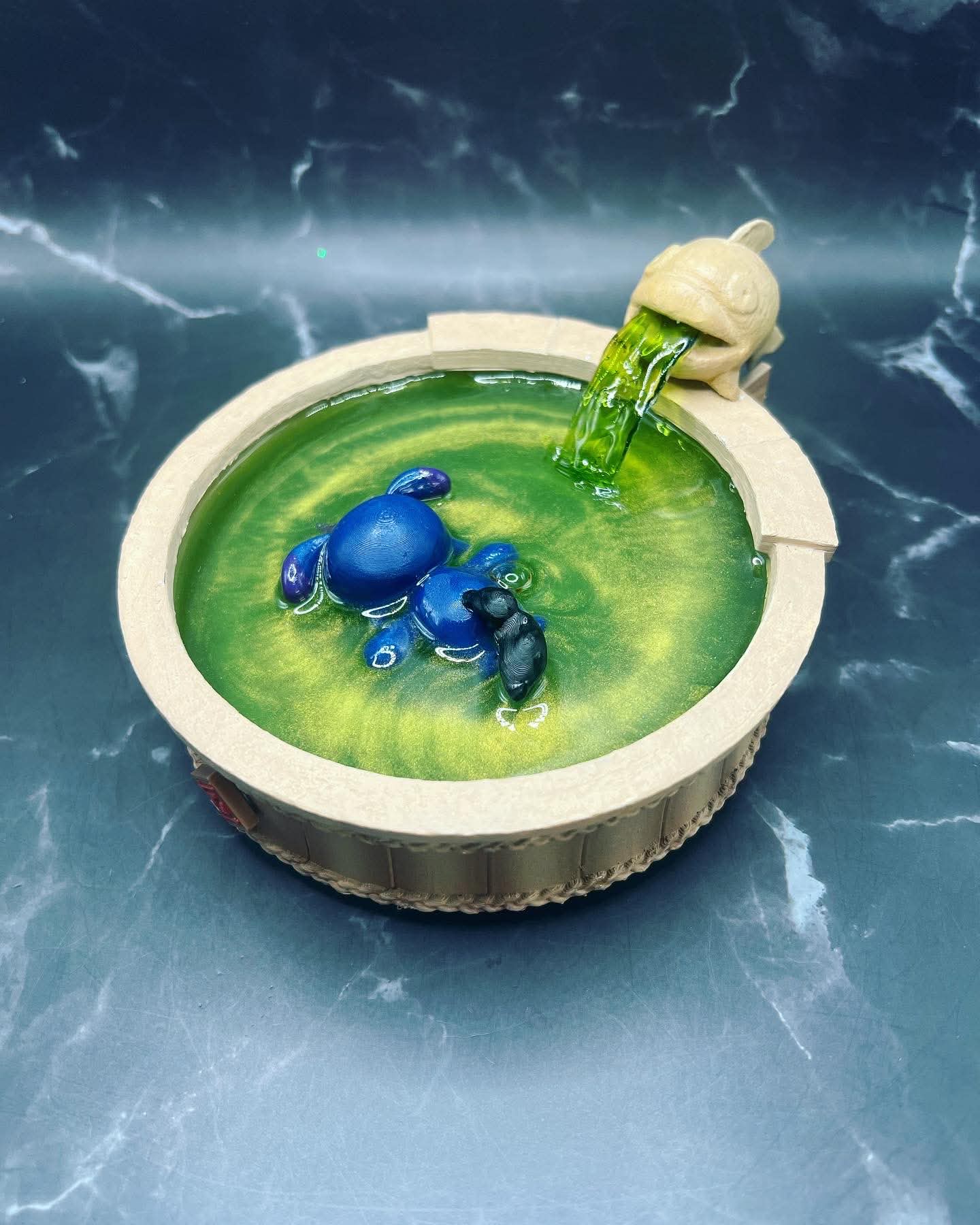 Palworld Inspired Depresso Hot Spring Decor