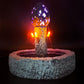 Realistic Ender Dragon Egg Display | Illuminated Minecraft-Inspired Lamp | USB Powered Gaming Decor