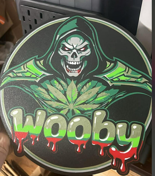 Wooby Custom Commission RGB Display Light Box