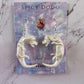 Neverending Story Inspired Falkor Dragon Earrings