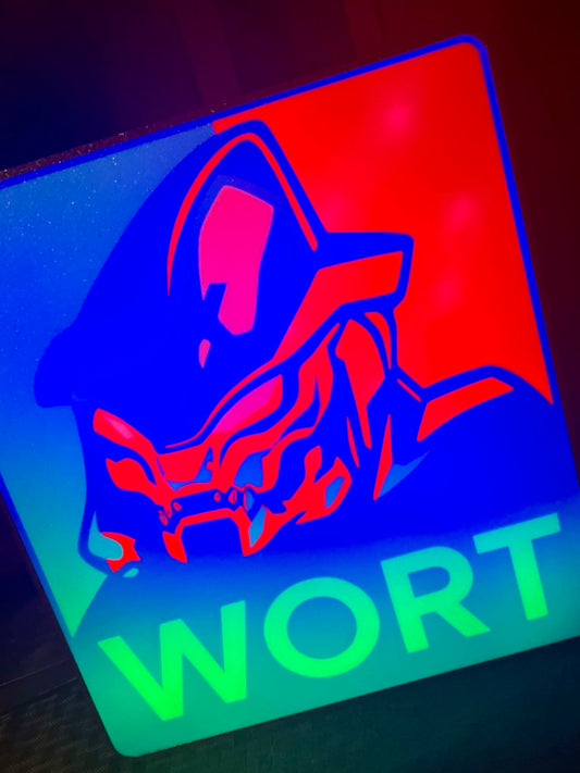 Halo Inspired Wort Lightbox