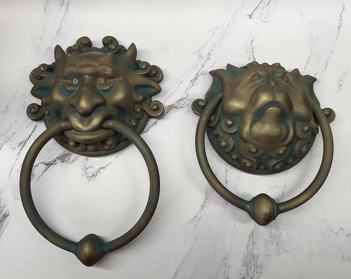 Labyrinth-Inspired Door Knockers: Magnetic & Wall-Mountable