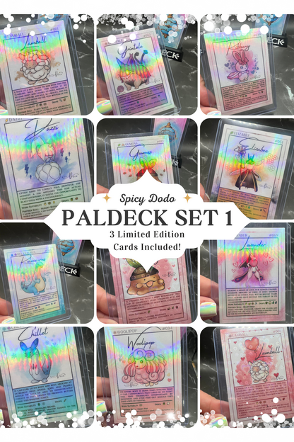 Palword Paldeck Inspired Fan Art Cards: Set 1