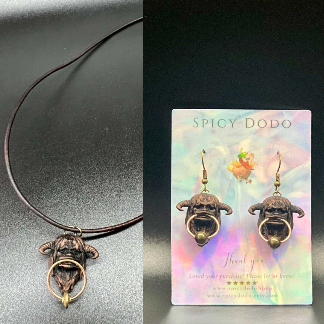 Labyrinth Ludo Earrings
