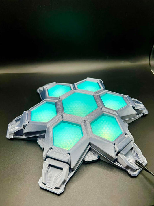 ARK Inspired Tek Light Display | USB Desk and Wall Mountable Light | Gaming Room Decor