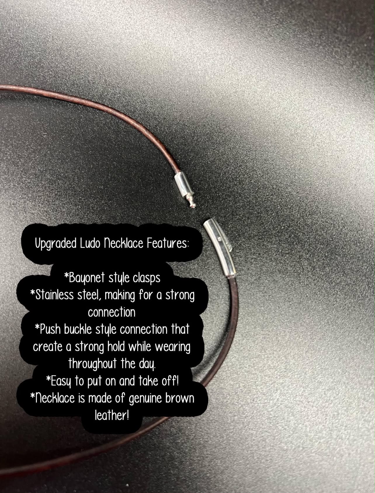 Labyrinth Inspired “Ludo” Necklace – Hand Painted Fantasy Creature Pendant