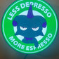 Palworld-Inspired “Less Depresso, More Espresso” RGB Display Sign – 12” Coffee Meme Gamer Wall Light