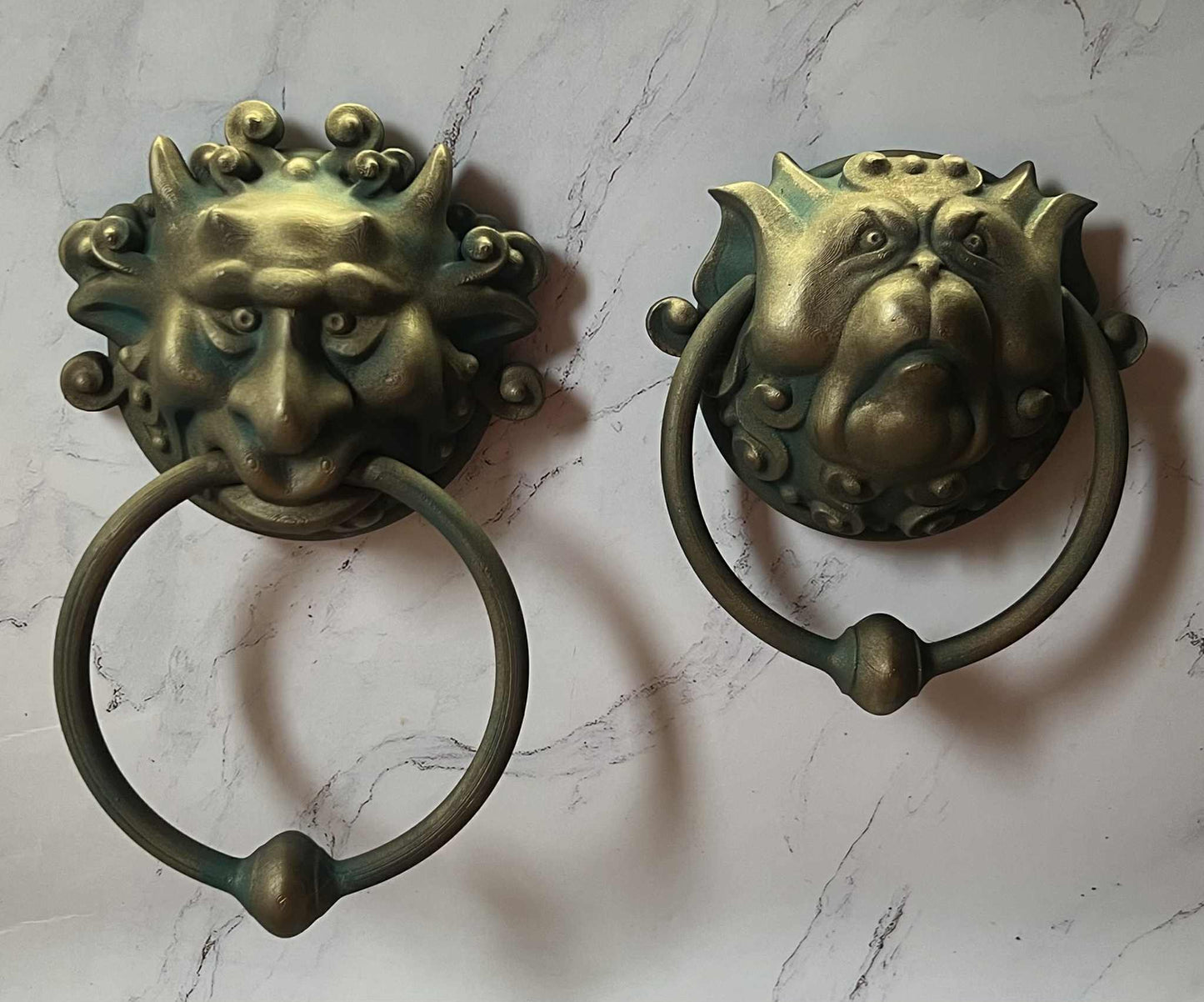 Labyrinth-Inspired Door Knockers: Magnetic & Wall-Mountable