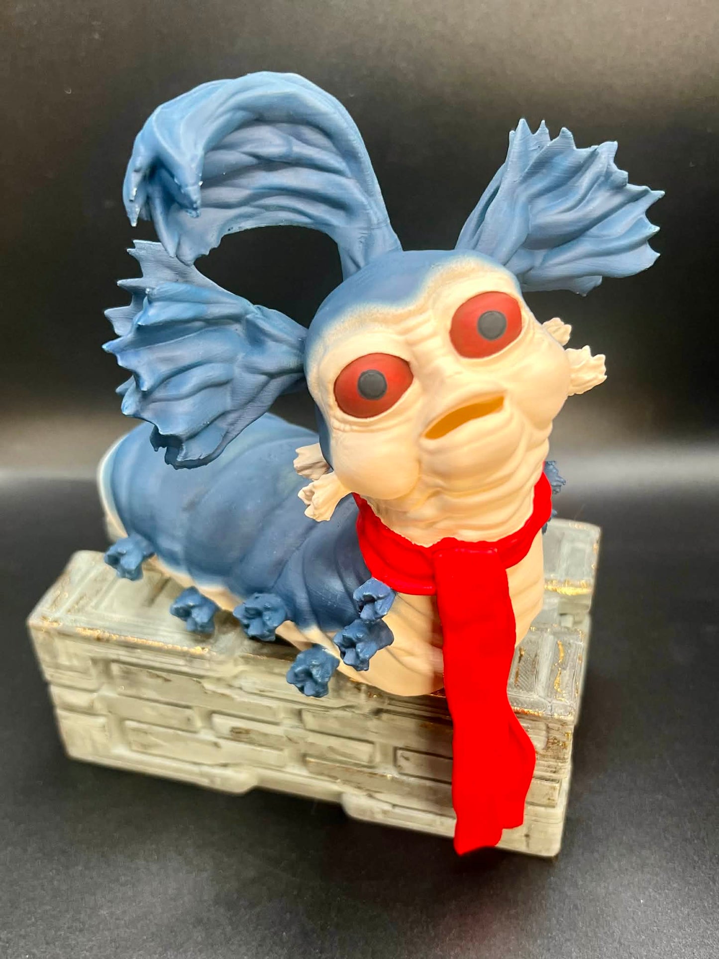 Labyrinth Inspired Worm Figurine - with Missus & Baby Worm!