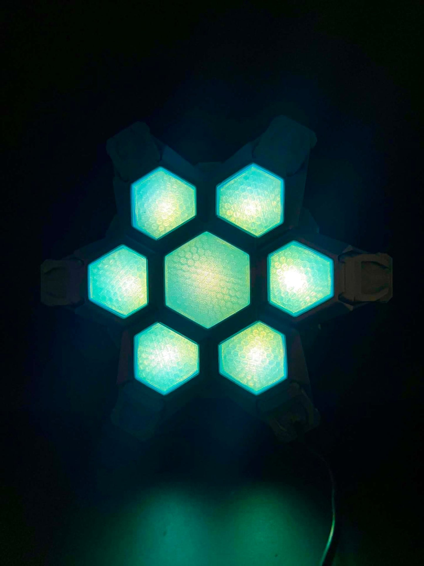 ARK Inspired Tek Light Display | USB Desk and Wall Mountable Light | Gaming Room Decor