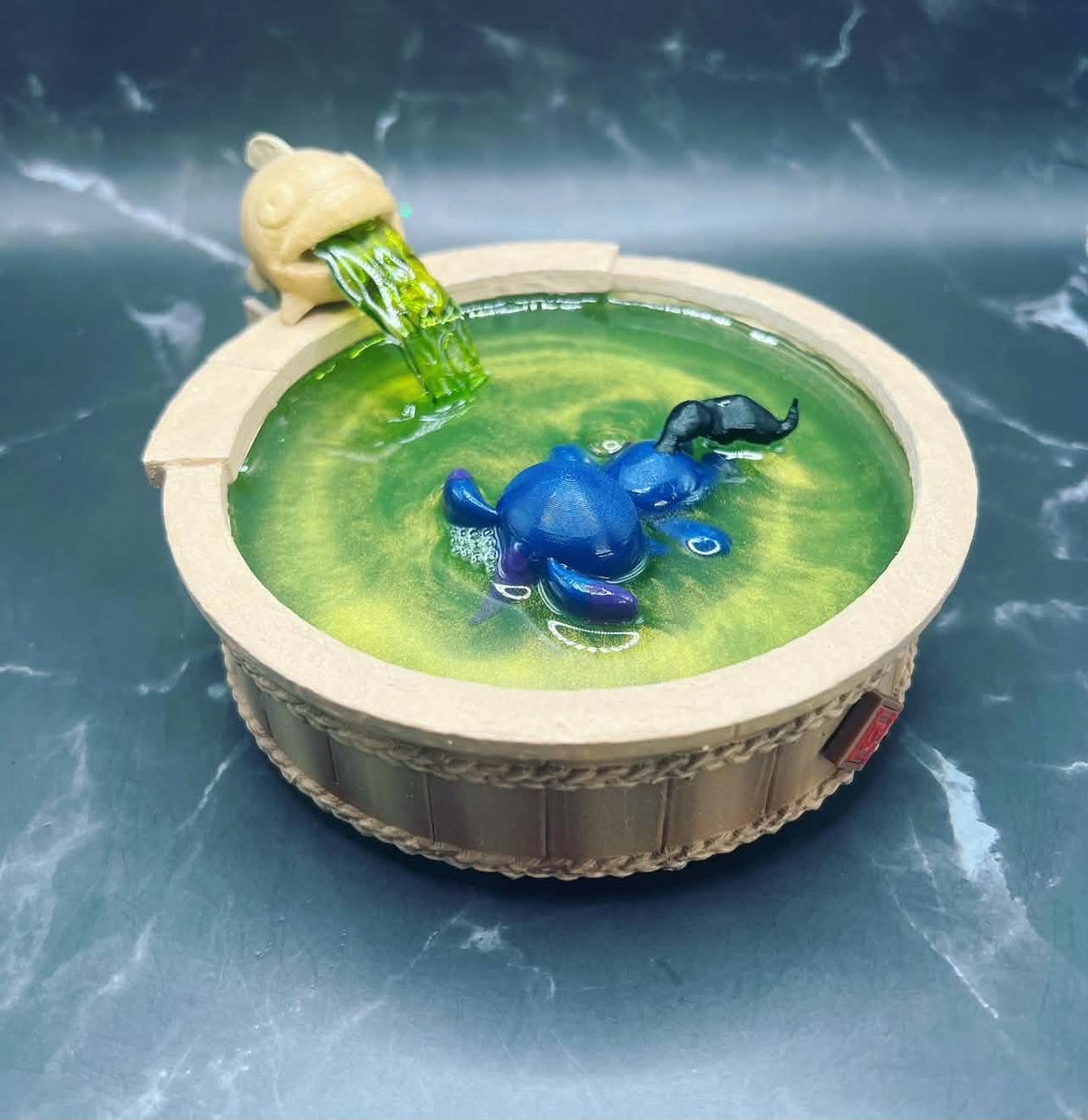 Palworld Inspired Chillet or Chillet Ignis Hot Spring Decor