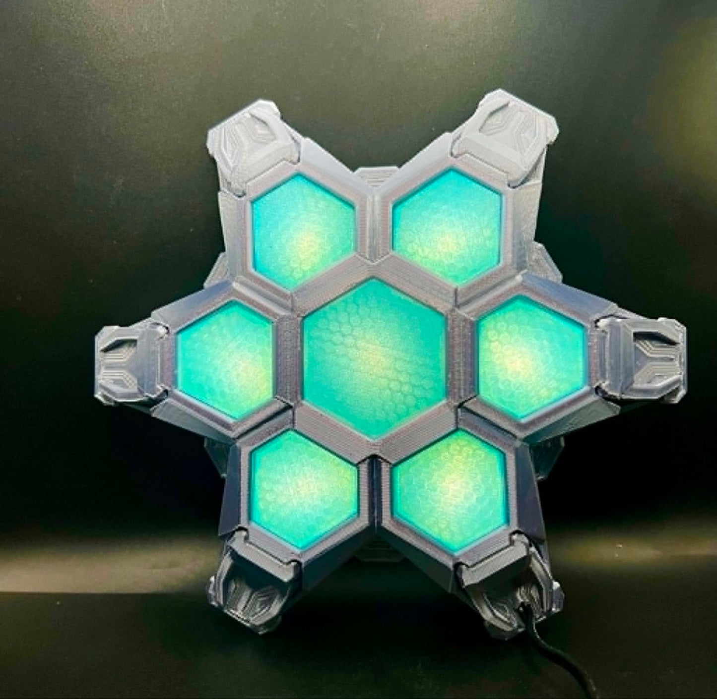 ARK Inspired Tek Light Display | USB Desk and Wall Mountable Light | Gaming Room Decor