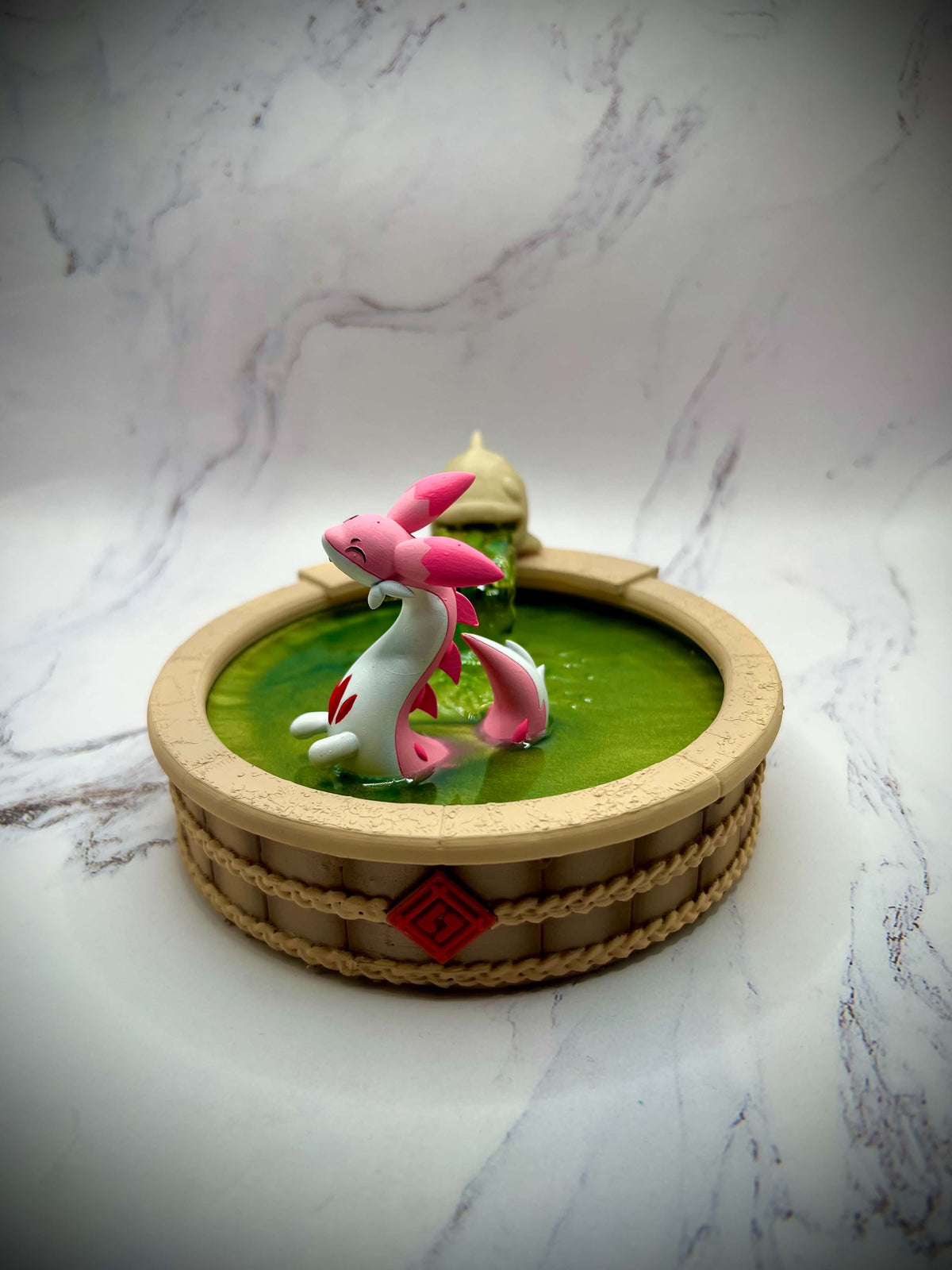 Palworld Inspired Chillet or Chillet Ignis Hot Spring Decor